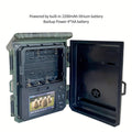 Solar-Powered 4K Wildlife Trail Cam Hunting Camera