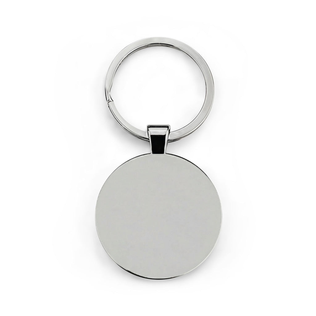 Dutty Boy Round Stainless Steel Keychain