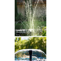 NNEDSZ Solar Powered Water Pond Pump 60W