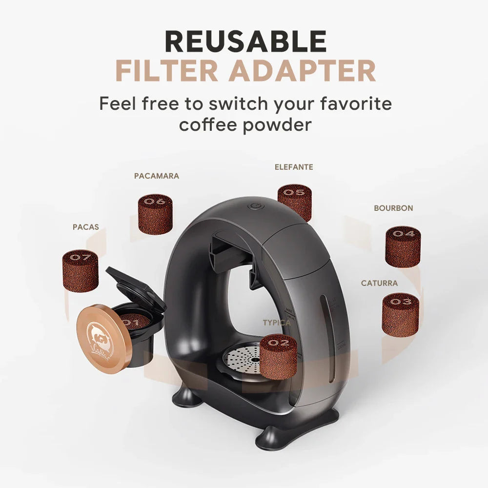 Portable Coffee Maker Low decibel Americano Capsule Coffee Machine