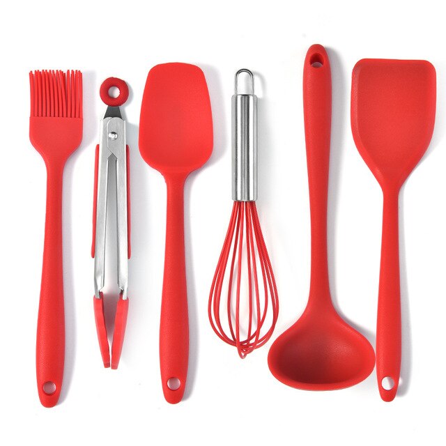 Silicone Mini Cooking and Baking Utensils Set