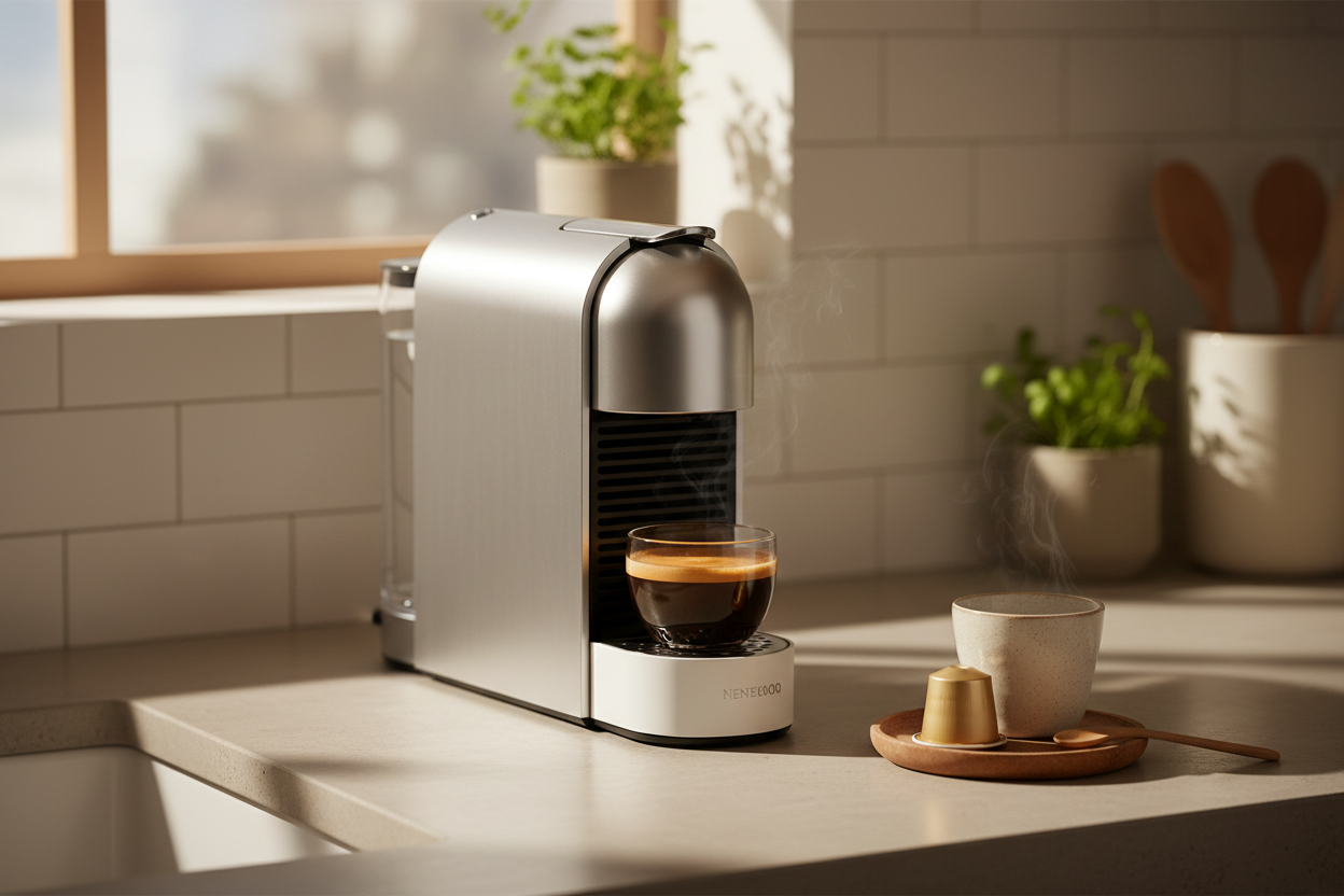 Capsule coffee machine