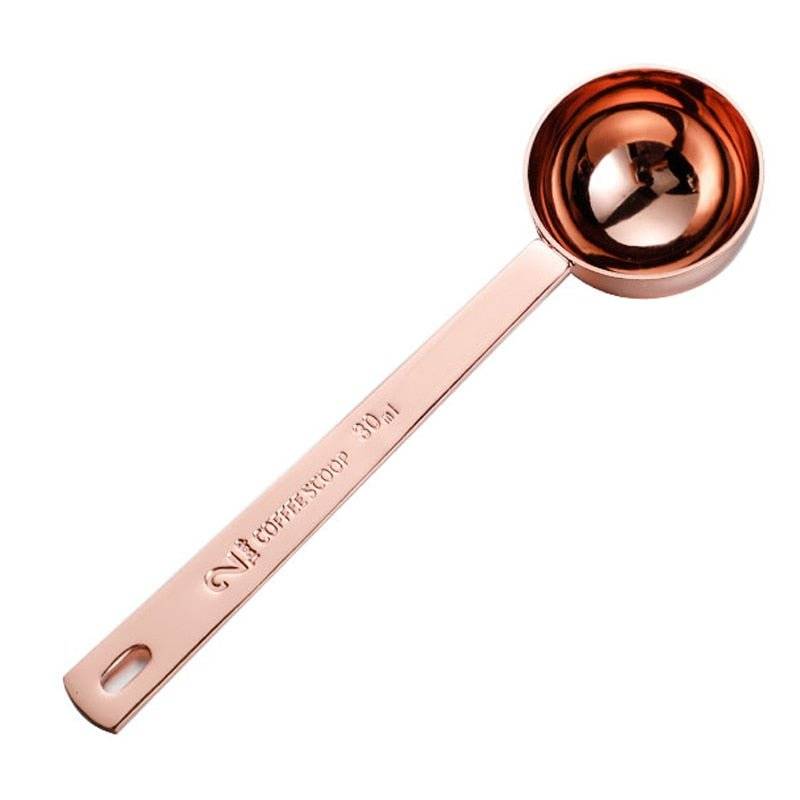 Coffee Scoop Stainless Steel Measuring Spoon Coffee Spoon Silver Gold