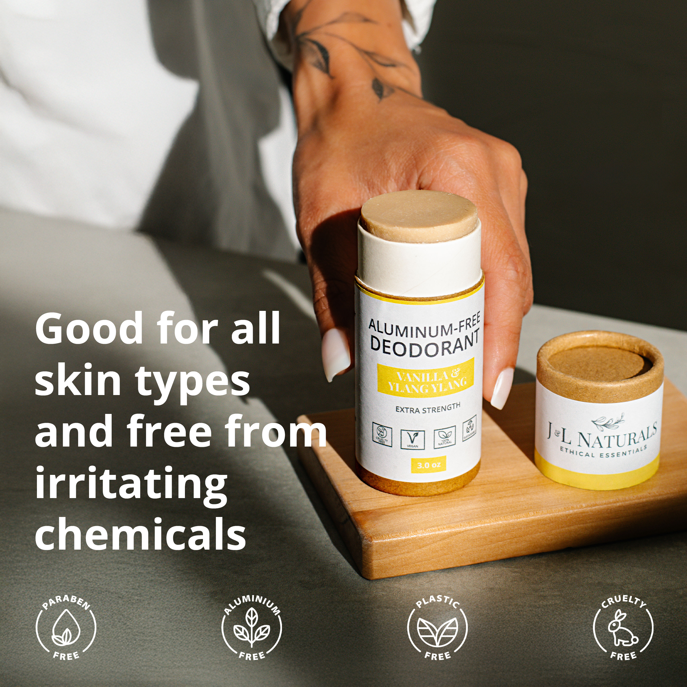 Mineral (Baking Soda-Free) Deodorant — Travel Size