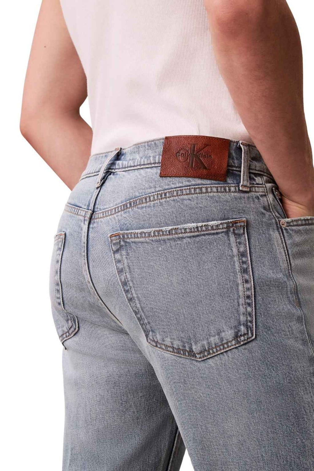 CALVIN KLEIN JEANS - Men's Straight Standard jeans-3