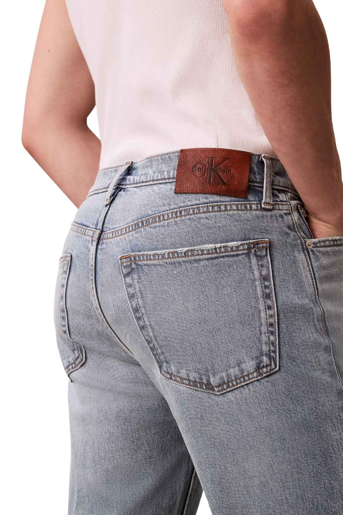 CALVIN KLEIN JEANS - Men's Straight Standard jeans-3