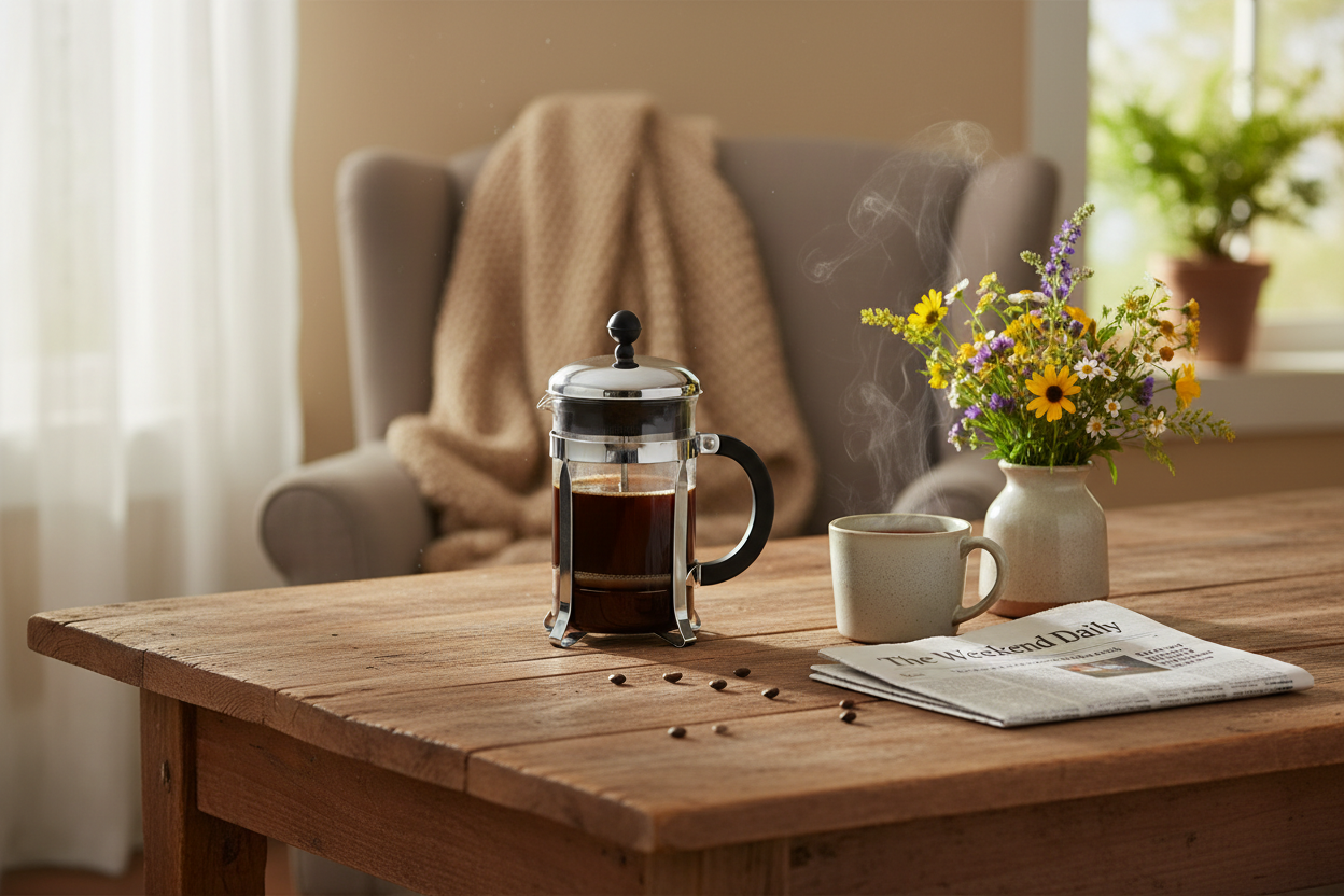 Mr. Coffee Daily Brew 1.2 Quart Coffee Press