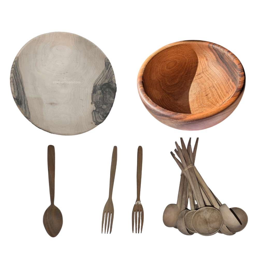 Pack Walnut Utensils