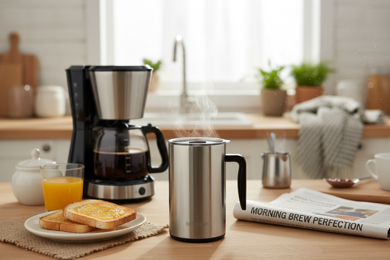 Coffee Self Mixing Mug Waterproof Food Safe Coffee Mug USB Rechargeable
