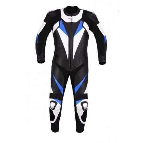 SS024 MEN MOTORCYCLE LEATHER RACING SUIT - XXXXL
