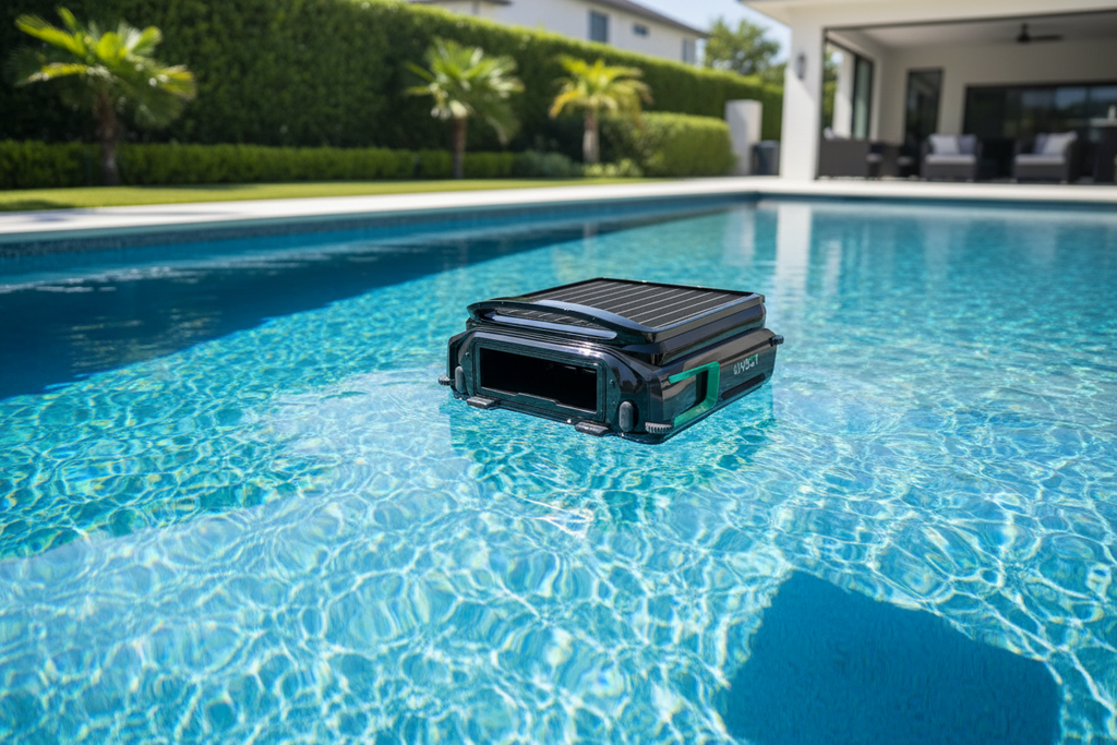 WYBOT F1 Pool Skimmer Solar Powered Robotic Cleaner